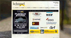Desktop Screenshot of lichtspiel.at